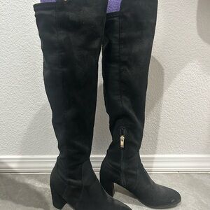 Liz Claiborne Black Over-the-Knee Boots